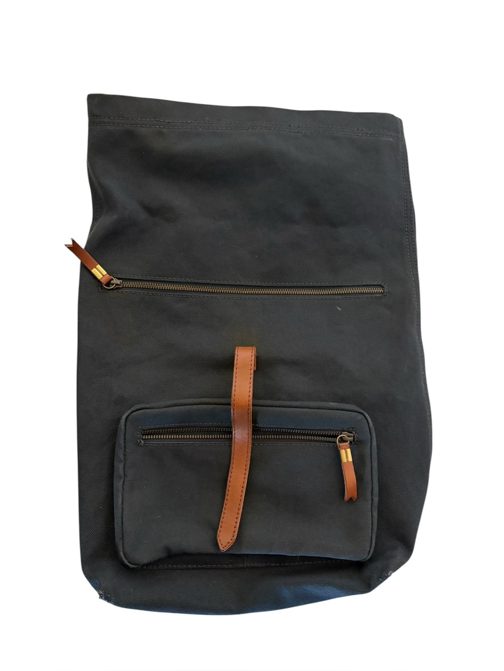 Madewell The Canvas Foldover Backpack - Picture 10 of 12